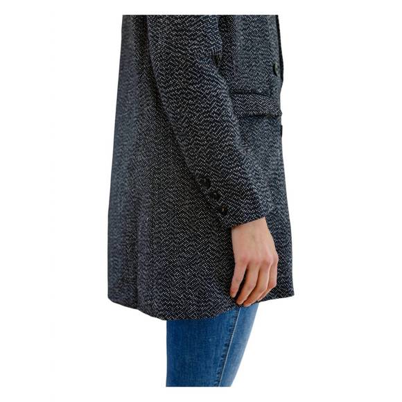 NEW HAPTICS button down blazer jacket in black - Picture 4 of 4